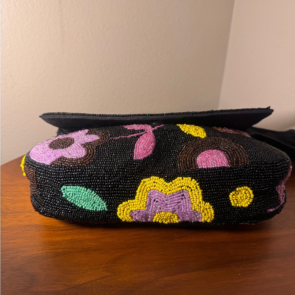 Vintage Another Y&S Original Beaded Flower Bag - Picture 8 of 10